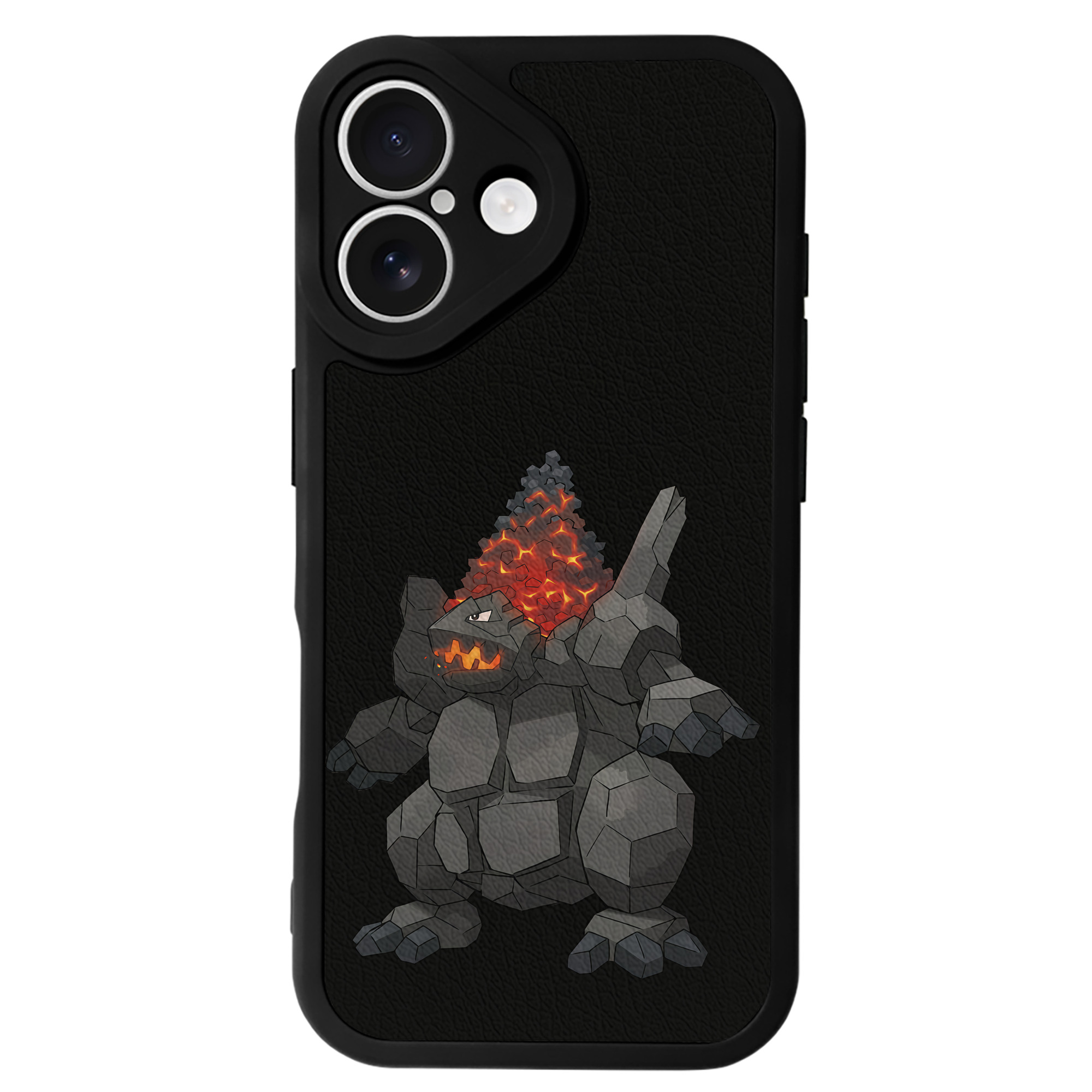 （画像用） ポケットモンスター Pokémon 【iPhone 16シリーズ対応】シリコンスマホケース（レザー調） 材質：シリコン